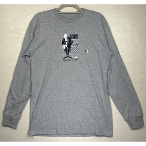Vans Old School Butler‎ Mens Medium Gray Long Sleeve